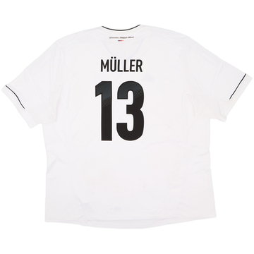 Camiseta de local de Alemania 2012-13 Muller #13 - 6/10 - (3XL)