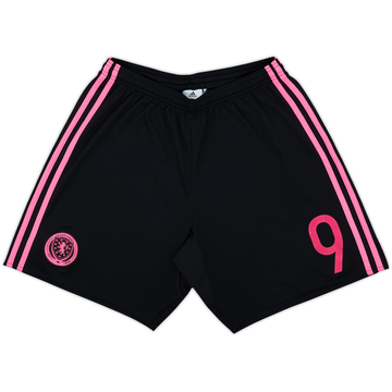 2016-18 Scotland Versión jugador Shorts de visitante #9 - 8/10 - (M)