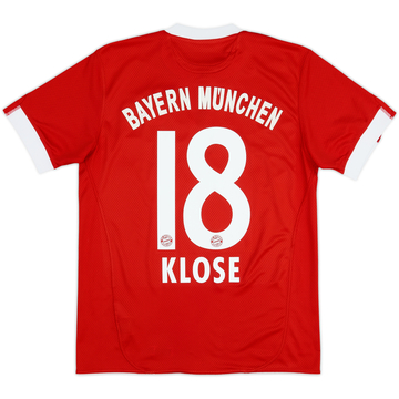 2009-10 Bayern Munich Camiseta Local Klose #18 - 8/10 - (XL.Boys)