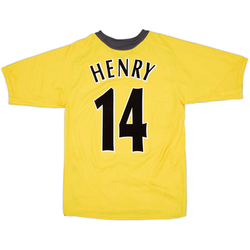 2005-06 Arsenal Home Shirt Henry #14 - 5/10 - (S)