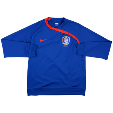 2020-21 South Korea Nike 1/4 Zip Drill Top - 6/10 - (M)