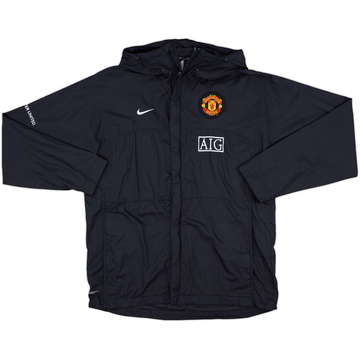 NIKE Manchester City マッシュアップ ジャージ　エラータグ 2008-09 Manchester United Nike Hooded Rain Jacket - 9/10 - (S)