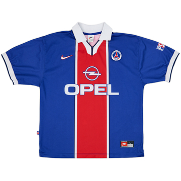 96-97 NIKE Paris Saint Germain UK ゲームシャツ 96-97 NIKE Paris Saint Germain UK ゲームシャツ