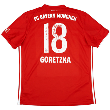 2020-21 Bayern Munich Home Shirt - 4/10 - (M)