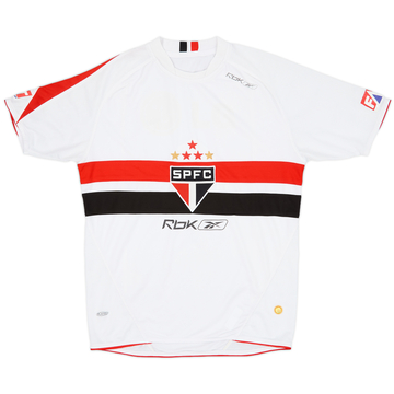 2006-07 Sao Paulo Home Shirt #9 - 4/10 - (M)