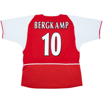 超人気新品 Arsenal 2002-04 Home (L) - 8/10 - #4 Vieira Shirt トップス