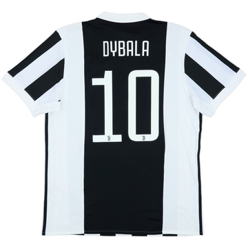 2017-18 Juventus Home Shirt Dybala #10 (XL)