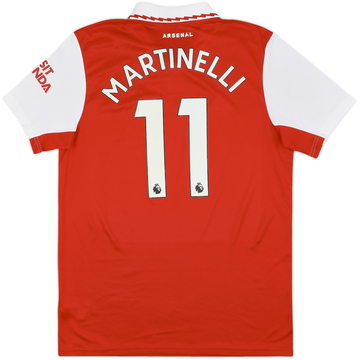 2022-23 Arsenal Home Shirt G.Jesus #9 - 9/10 - (S)