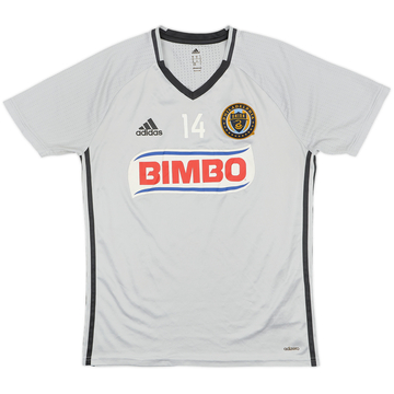 2015 Philadelphia Union adidas Player Issue Training Shirt #14 - 9/10 - (M)