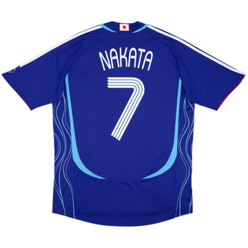 2006 Samurai Blueフットボール Japan Retro 2006 Nakamura #10 Jersey – Samurai Magic in