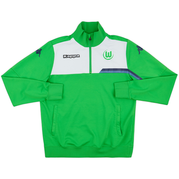 2014-15 Wolfsburg Kappa 1/4 Zip Drill Top - 7/10 - (M)