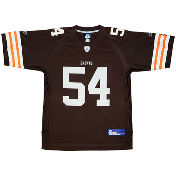 2005-06 Cleveland Browns Frye #9 Reebok Away Jersey (Very Good) XL