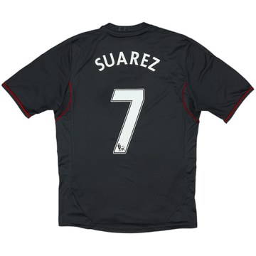 2011-12 Liverpool Away Shirt Suarez #7 - 7/10 - (S)