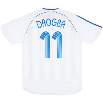 2006-07 Chelsea Away Shirt Drogba #11 - 8/10 - (L)