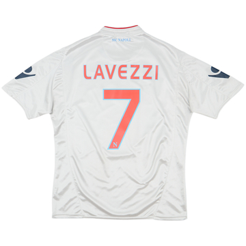 2009-10 Napoli Away Shirt Lavezzi #7 - 9/10 - (L)
