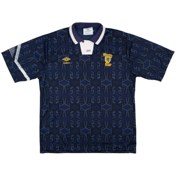 1991-94 Scotland Home Shirt - 8/10 - (XL)