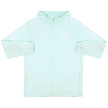 2021-22 Fulham adidas Hooded Track Jacket - 5/10 - (L)