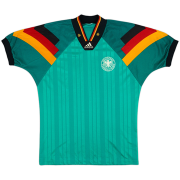 92 94 Germany adidas ドイツ トレーニングユニフォーム Germany 1994 Training Football Shirt Adidas Vintage Soccer