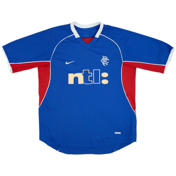 2001-02 Rangers Home Shirt - 6/10 - (L)