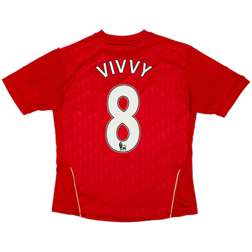 2010-12 Liverpool Home Shirt Vivvy #8 - 5/10 - (Women's L)