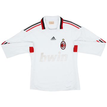 2009-10 AC Milan Player Issue Away L/S Shirt #14 - 4/10 - (S)