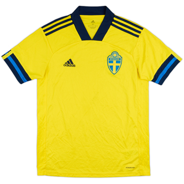 2020-21 Sweden Home Shirt - 8/10 - (M)