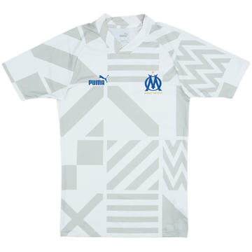 2022-23 Marseille Puma Pre-Match Shirt - 8/10 - (XS)