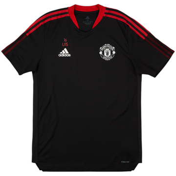 Camiseta adidas de entrenamiento versión jugador del Manchester United 2021-22 #16 - 10/10 - (Juvenil M)