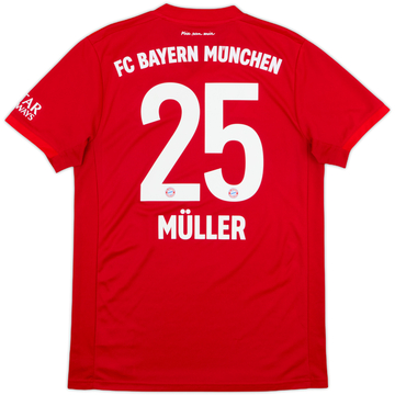 2019-20 Bayern Munich Home Shirt Muller #25 - 6/10 - (M)