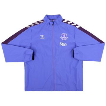 2022-23 Everton Hummel Hooded Rain Jacket - 6/10 - (XL)