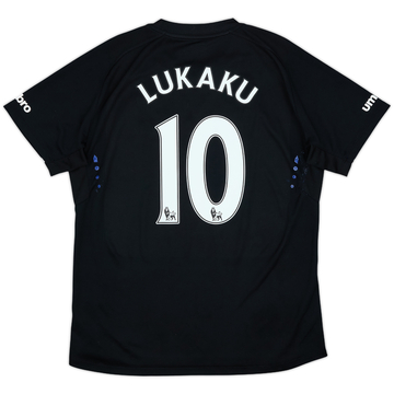 2014-15 Everton Away Shirt Lukaku #10 - 8/10 - (L)