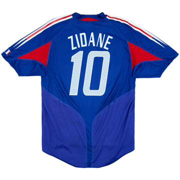 2004-06 France Home Shirt Zidane #10 - 5/10 - (XL)
