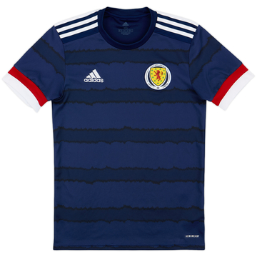 2020-22 Scotland Home Shirt - 7/10 - (XS)