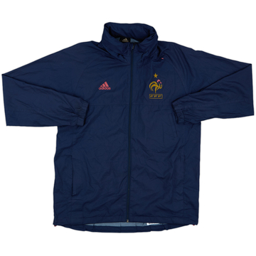 2010-11 France adidas Chaqueta impermeable con capucha - 8/10 - (M)