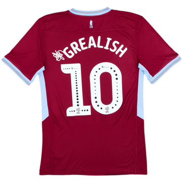 Aston Villa Kappa シャツ Grealish 10 S Aston Villa Football Jersey Kappa home Shirt 2021/2022 Sz XXL Jack