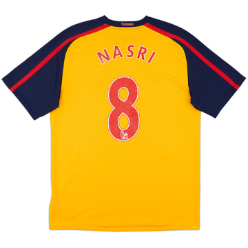 2008-09 Arsenal Away Shirt Nasri #8 - 5/10 - (M)