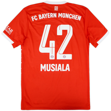 FC Bayern München MUSIALA 42 シャツ adidas Bayern Munich Home Musiala 42 Jersey 2024-2025