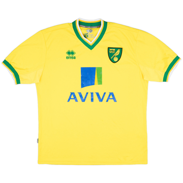 2011-12 Norwich Home Shirt - 5/10 - (XL)