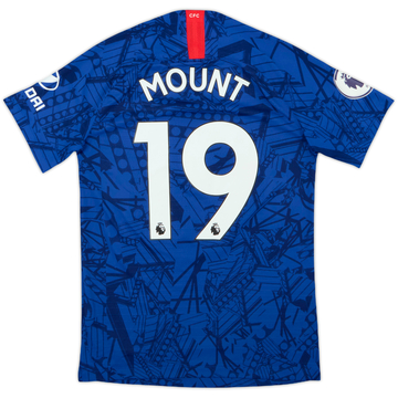 2019-20 Chelsea Home Shirt Mount #19 - 8/10 - (M)