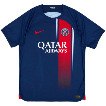 2023-24 Paris Saint-Germain Authentic Home Shirt - 10/10 - (L)