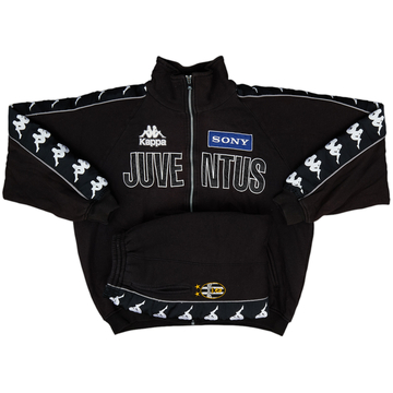 1997-98 Juventus Kappa 1/4 Zip Training Top - 6/10 - (XL)