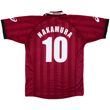 2002-03 Reggina Home Shirt Nakamura #10 - 6/10 - (S)