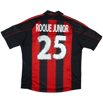 2000-02 AC Milan Match Issue Home Shirt Roque Junior #25
