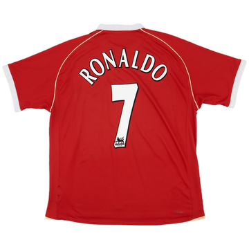 2022-23 Manchester United Home Shirt Ronaldo #07 - 9/10 - (S)
