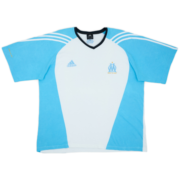 2003-04 Olympique Marseille adidas Training L/S Shirt - 6/10 2003-04 Olympique Marseille adidas Training L/S Shirt - 6/10