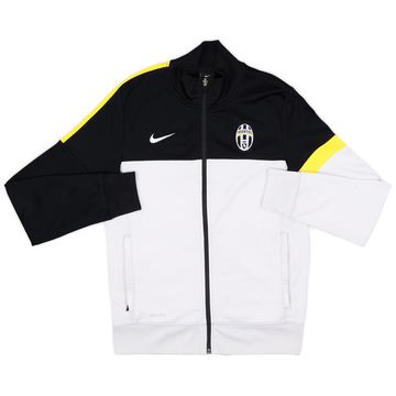 Vintage Nike Juventus White Full Zip Track Jacket Team Issue