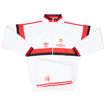1990-92 AC Milan adidas Tracksuit - 8/10 - (L)