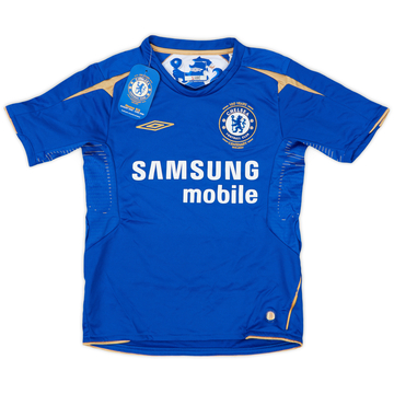 2005-06 Chelsea Centenary Home Shirt - 7/10 - (6-7 Years)