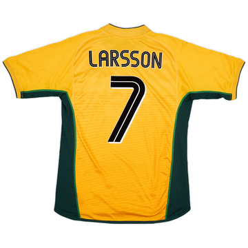 1997-99 Celtic Home Shirt Larsson #7 - 6/10 - (M)