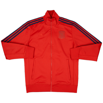 2015-16 Spain adidas 1/4 Zip Drill Top - 9/10 - (M)